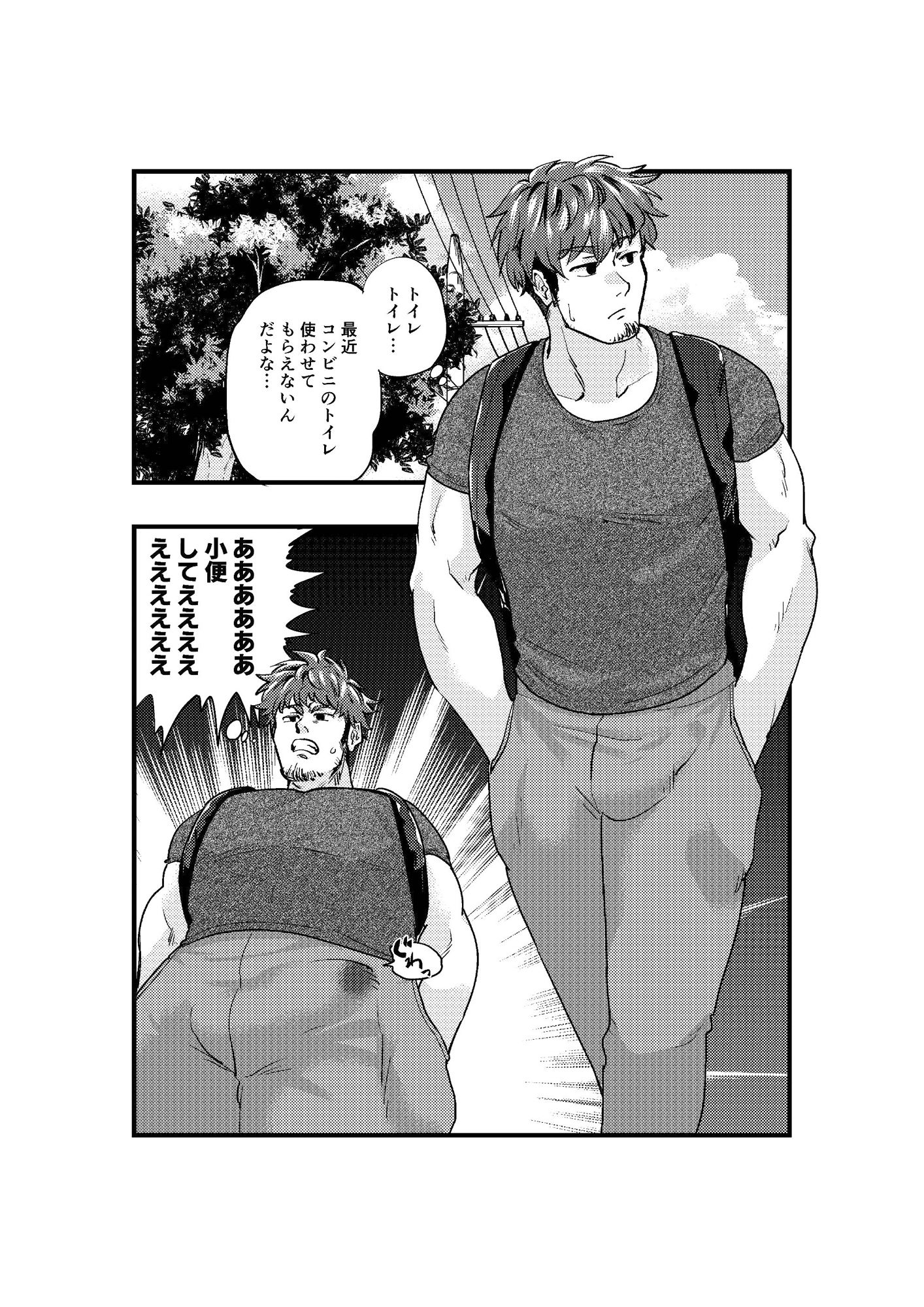 【筋肉】出逢ってすぐに繋がる俺たち-缶詰の倉庫|d_284555