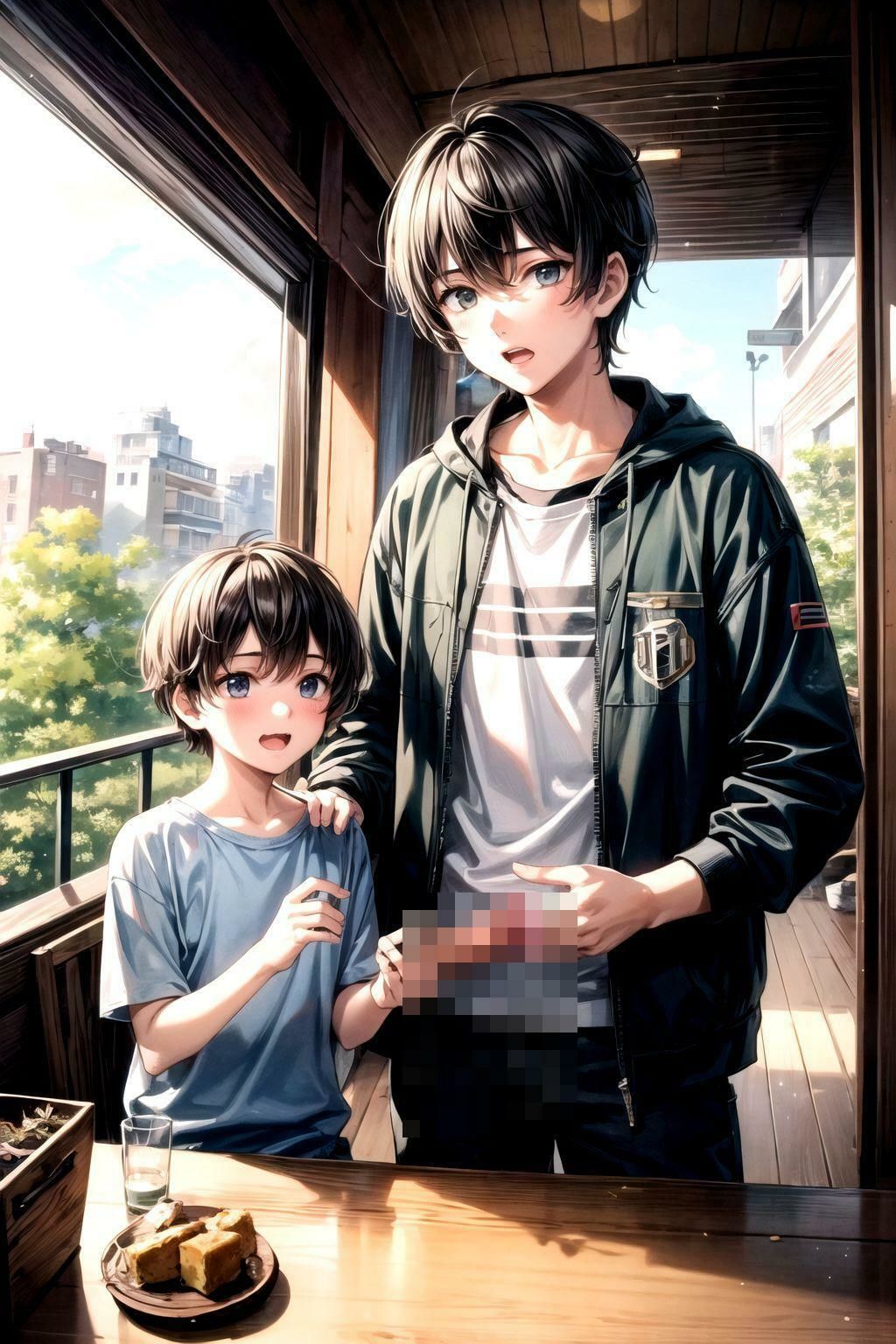 【イラスト・CG集】男根相思相愛-くりの森|d_296509