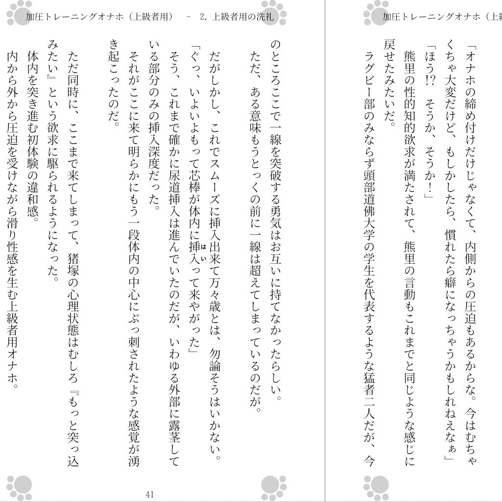 【デモ・体験版あり】加圧トレーニングオナホ（上級者用）-Gradual Improvement|d_298951