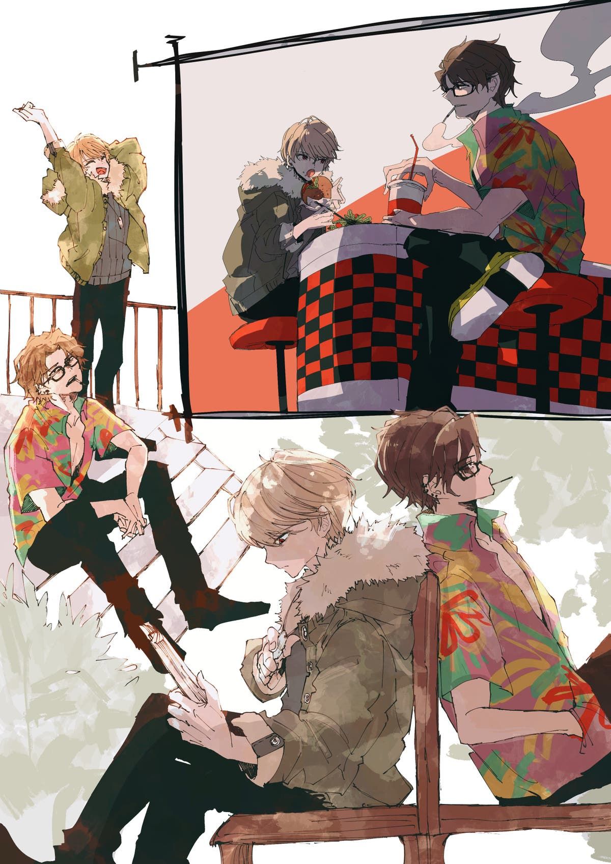 【ギャグ・コメディ】underwear thief-ロールシャッハテストB|d_304798