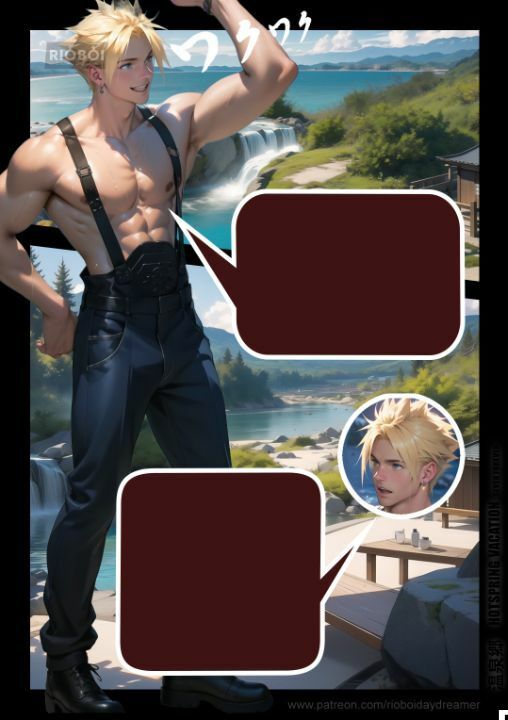 【BL（ボーイズラブ）】7Fシリーズ創刊号:温泉郷の旅（漫画版）-The Daydream of RYO|d_309285