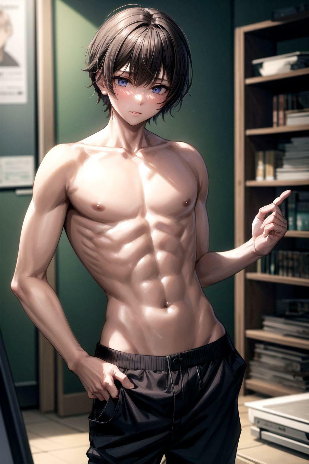 【イラスト・CG集】潤いボーイ-くりの森|d_316797