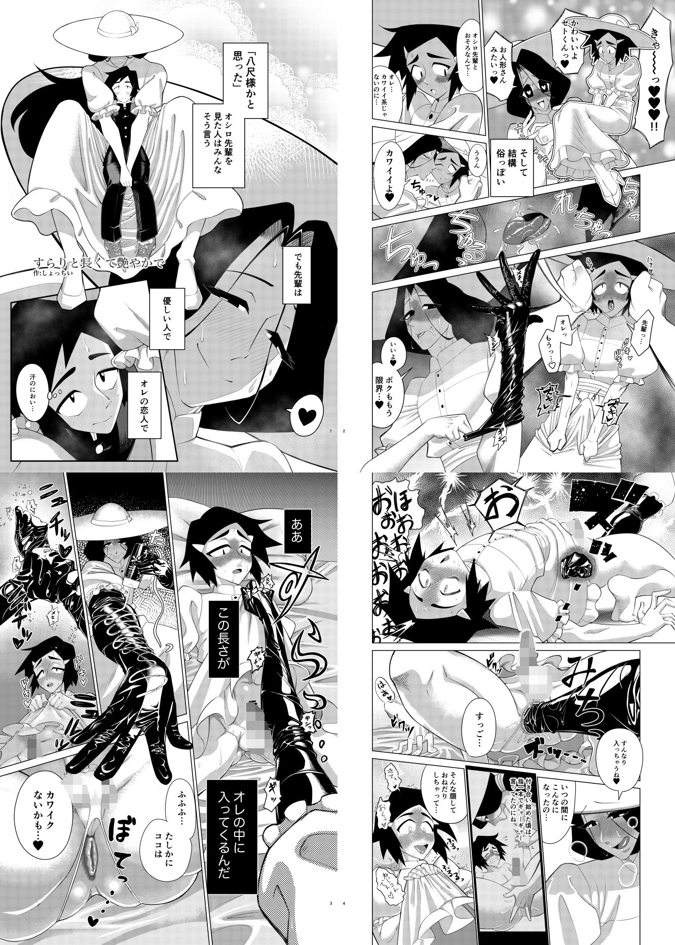 【フィスト】女装男子・女装男子合同誌 手袋で穴開発特集号-ネフラデルS.P.A.|d_430224