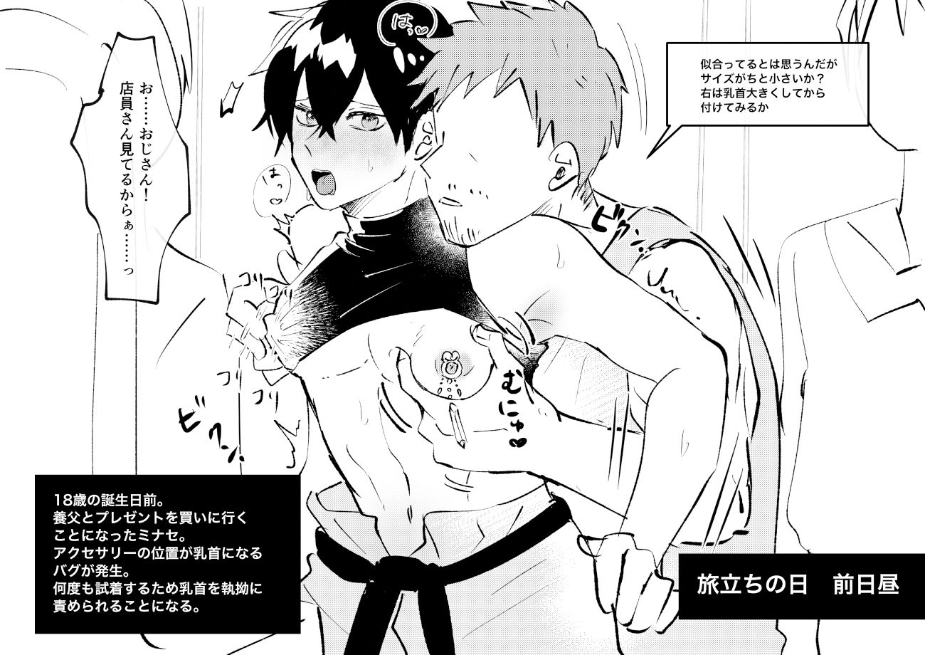 【中出し】ゲーム世界に転生したらバグったモブにえっちなコトされるメス男子-B連打|d_446872