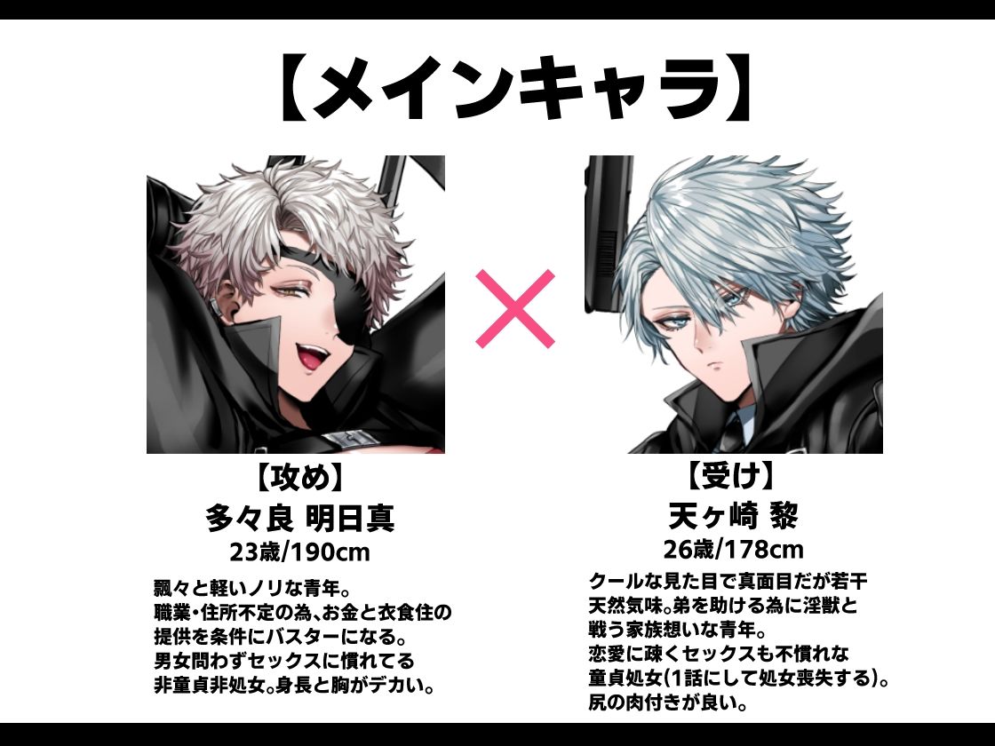 【アクション・格闘】淫獣バスターズ-生出しユッケ|d_481031