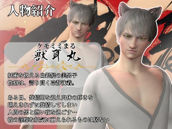 【3DCG】それいけ獣耳丸！白髪ケモミミのBL動画7本詰め合わせパック2-パラレル|d_518326