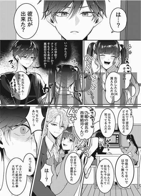 【BL（ボーイズラブ）】ヤリチ〇で有名な幼なじみが俺の妹の彼氏になったのでヨガり狂って白濁汁まみれになるまで徹底的に開発してやった。-OL|d_525270