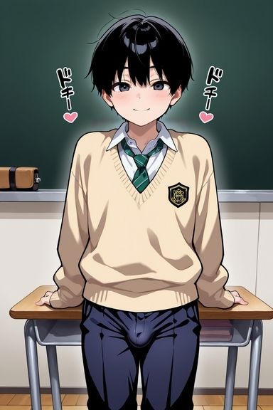 【制服】男子校生の性欲発散-オトコノコの秘密|d_562738