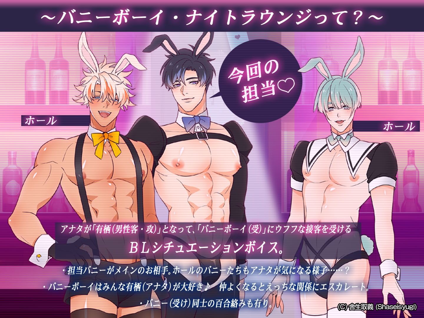 【異物挿入】バニーボーイ・ナイトラウンジ Vol.3 舞兎編 -Maito–舎生取義|d_568942