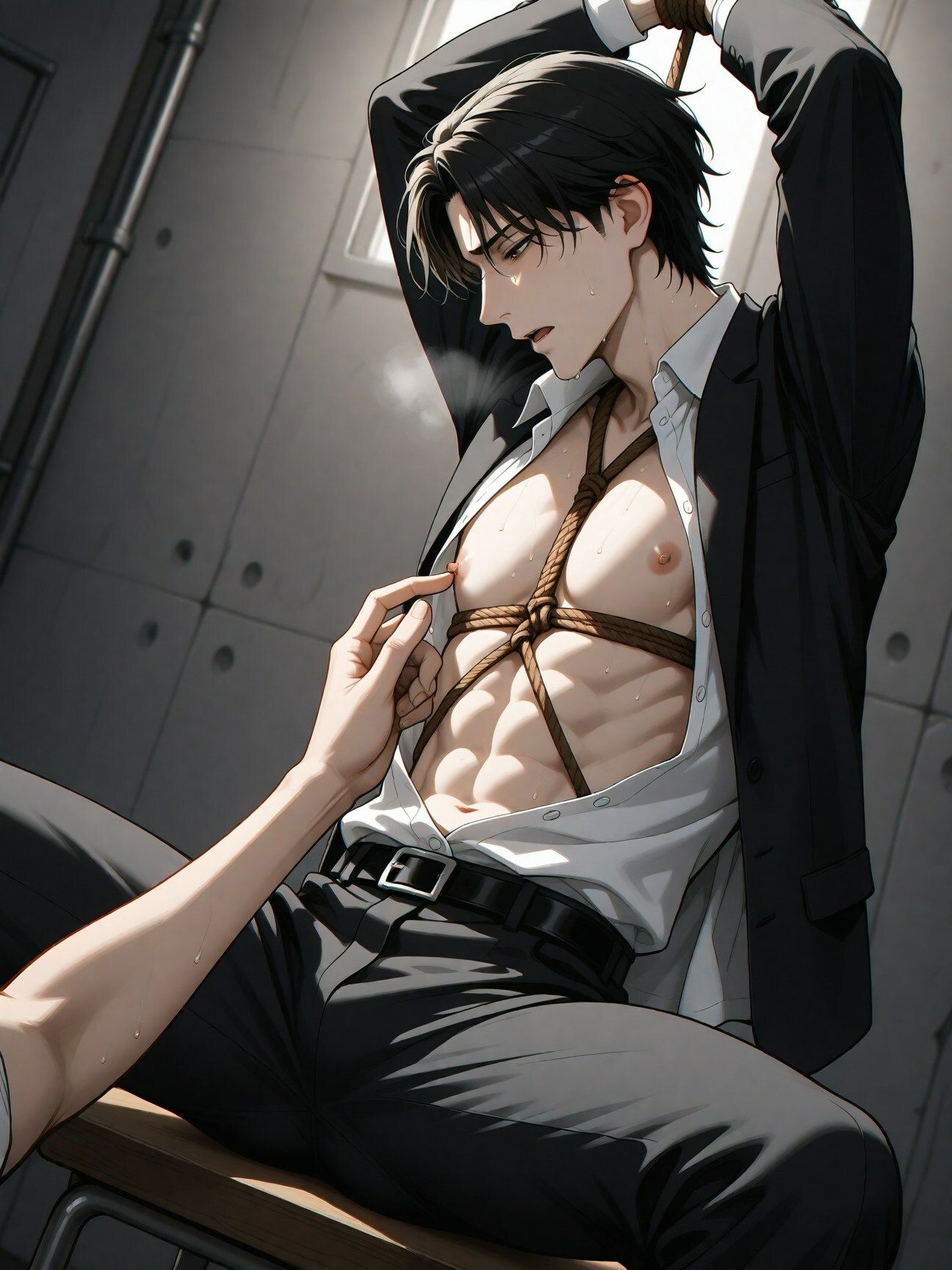 【拘束】緊縛男子-UlyssesX|d_597250