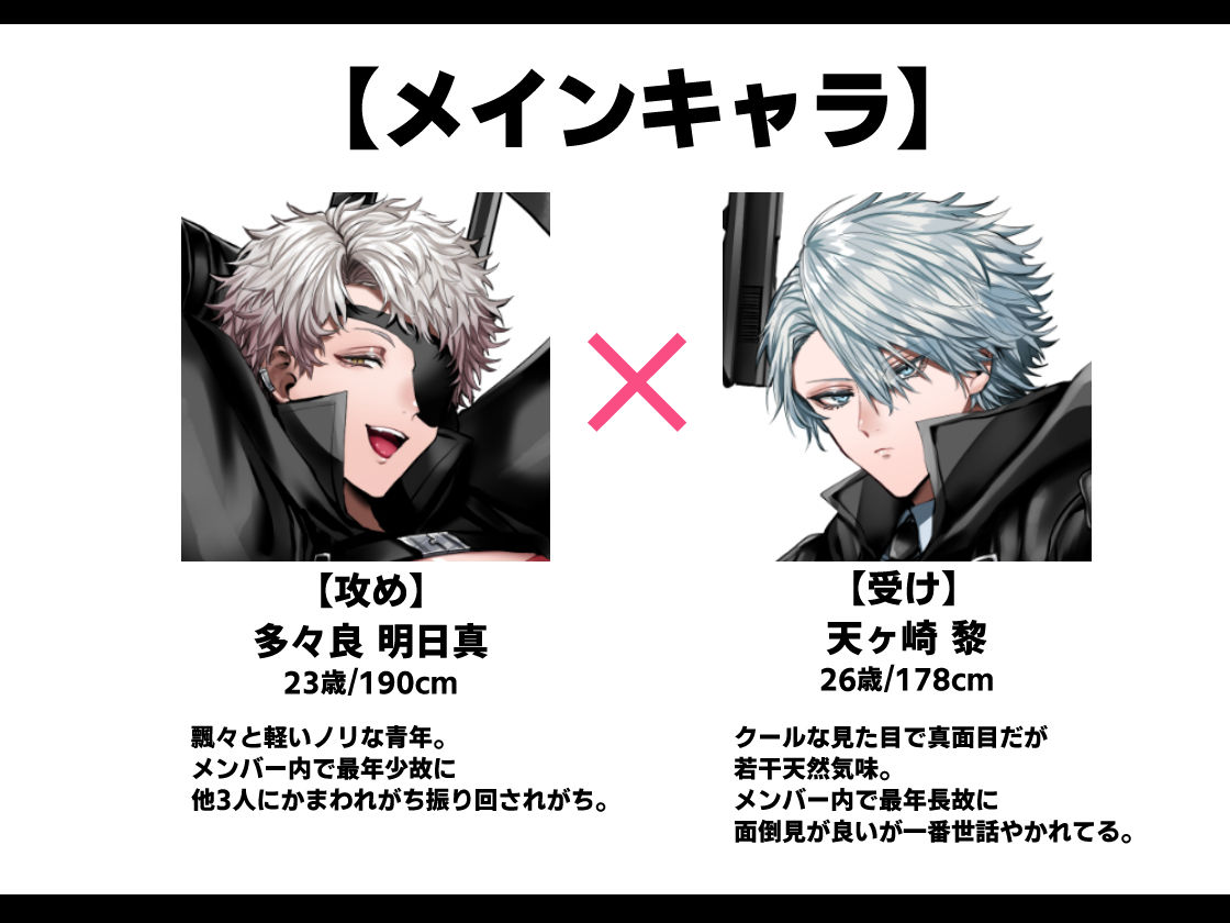 【BL（ボーイズラブ）】淫獣バスターズ3-生出しユッケ|d_639704