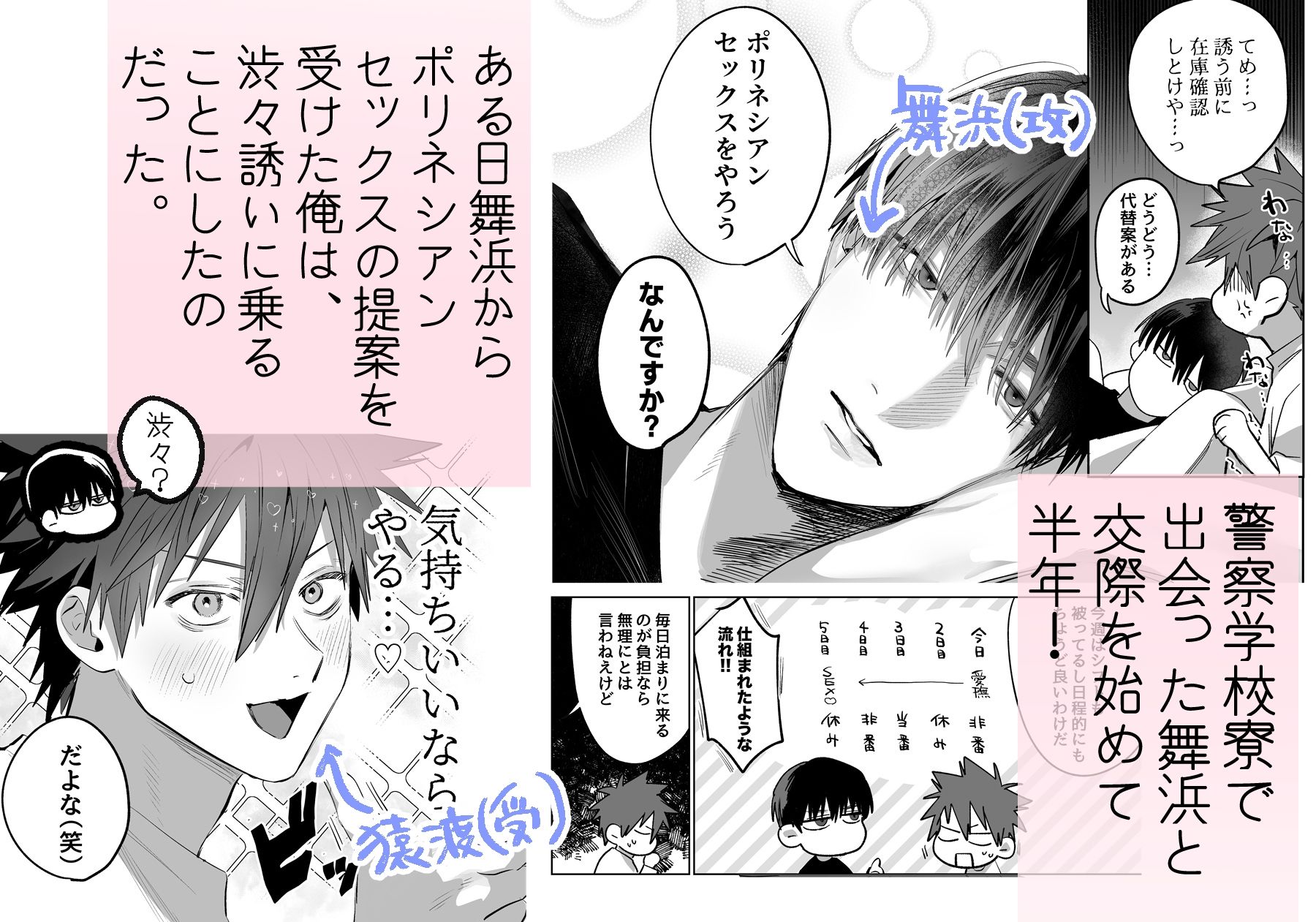 【筋肉】純雄穴交遊-10時間睡眠|d_649565