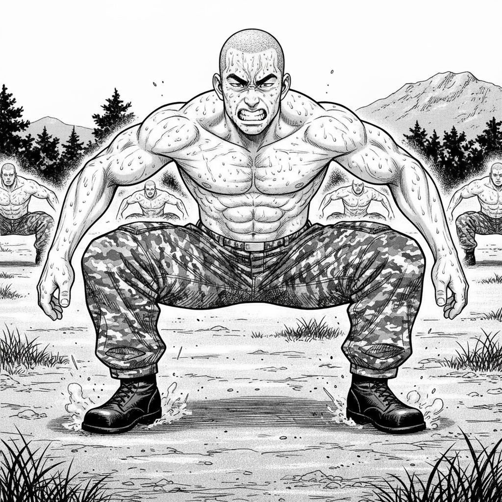 【筋肉】不屈の徽章-剛毛ブラシ|d_662739