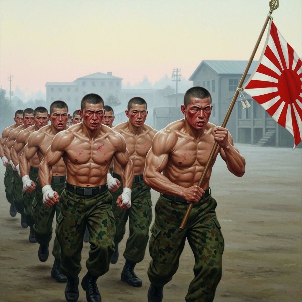 【筋肉】不屈の徽章2-剛毛ブラシ|d_666212