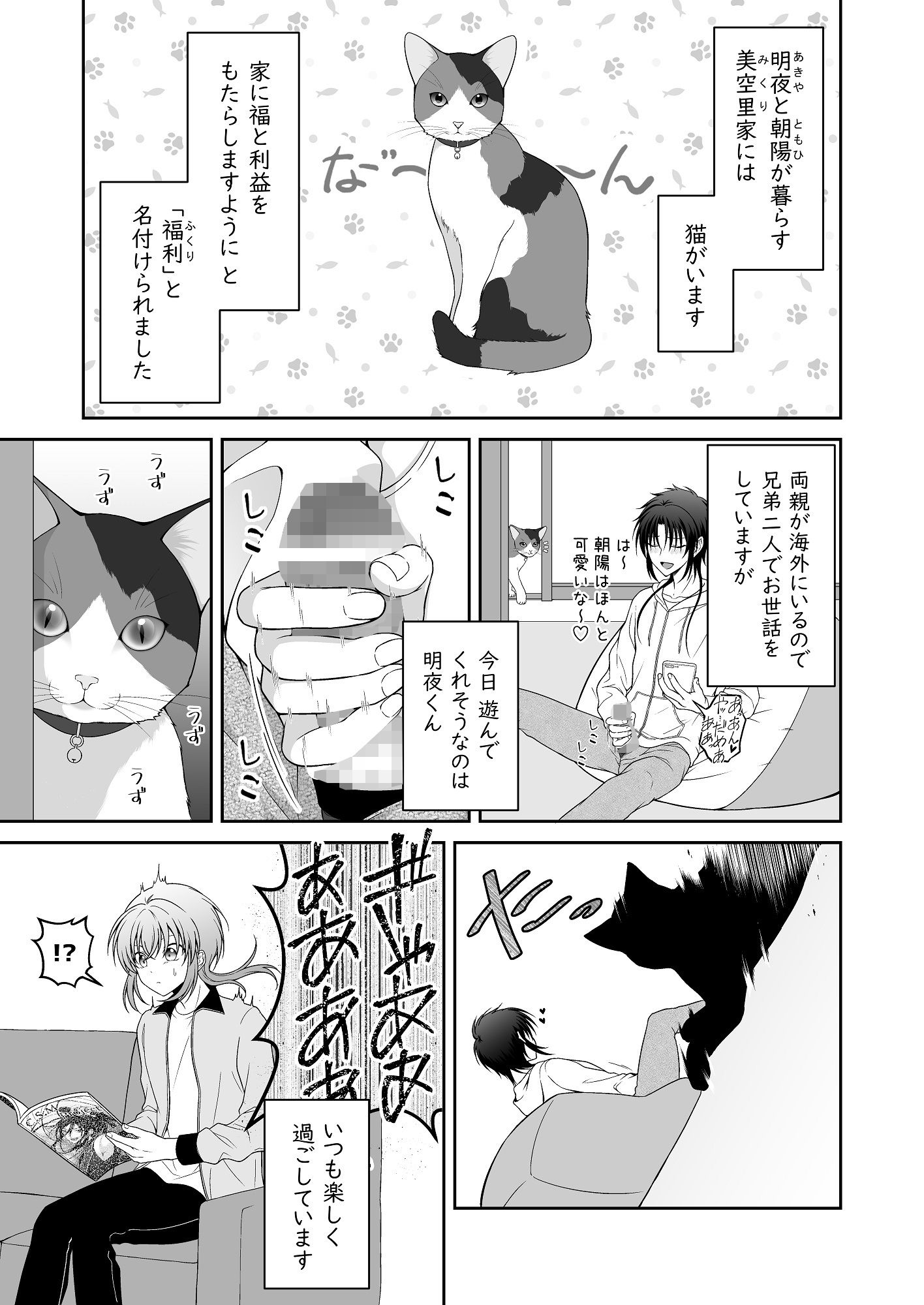 【近親相姦】MiЯROR LOVERS 3 ‐猫コスプレに媚薬を添えて‐-【幻彩灯】|d_677762