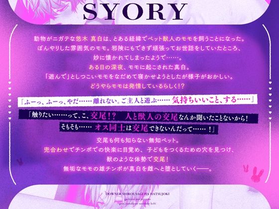 【動画・アニメーション】《Live2Dアニメ》ダウナー白ウサギは発情期〜ガチ雄♂無知ペットの生ハメ強引種付け交尾〜-HornyPheromone|d_691853