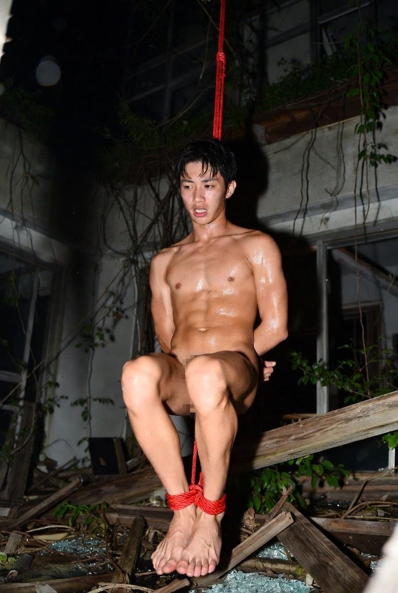 【筋肉】AI男子写真集緊縛男子-AI男子|d_704823