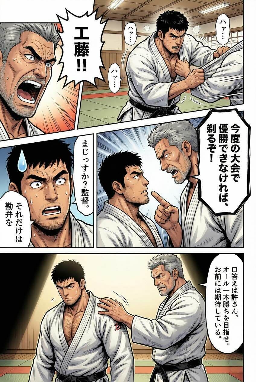 【筋肉】負けたら剃るぞ！-剛毛ブラシ|d_708372