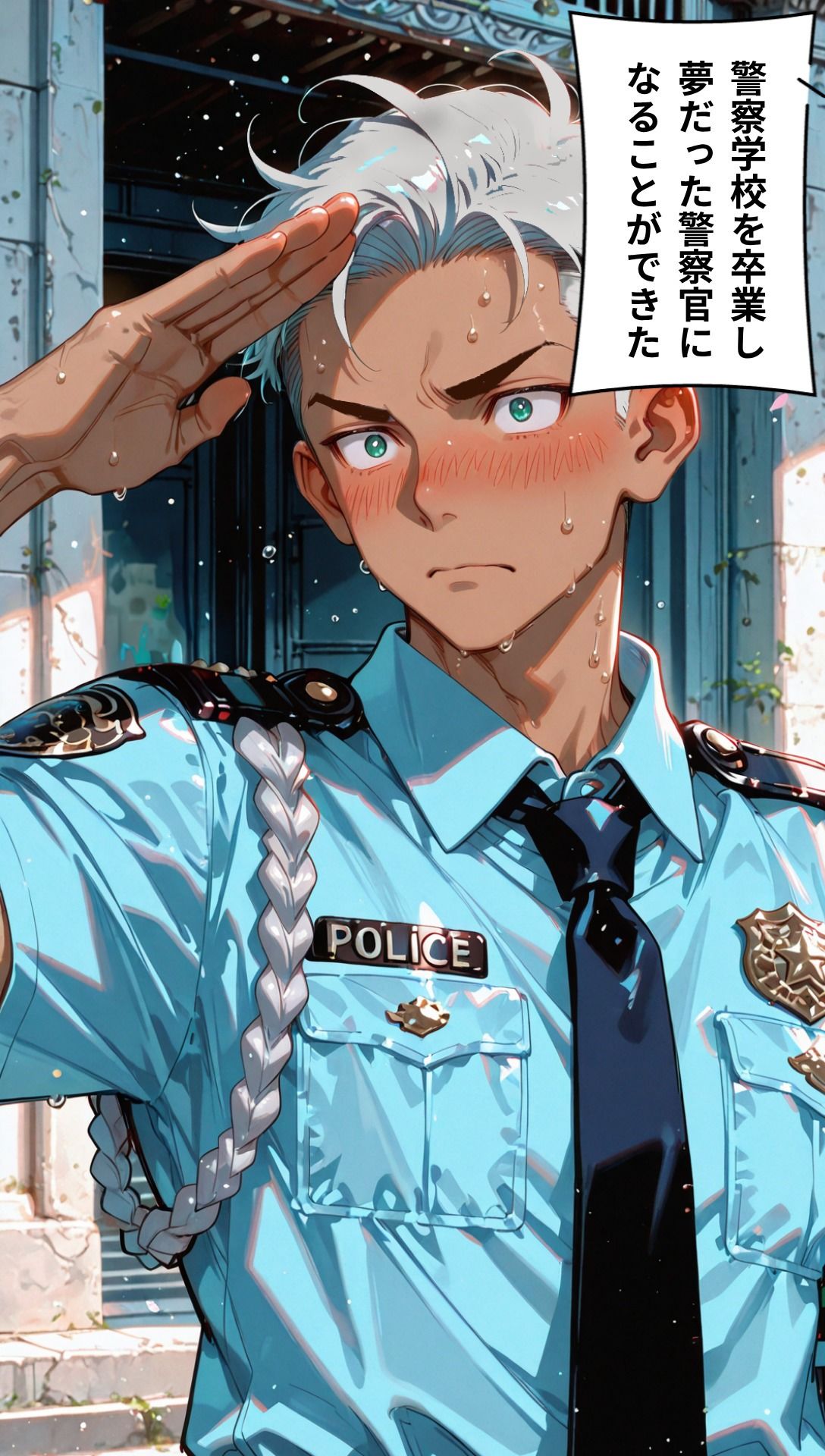 【筋肉】裸の警察官3-Noi|d_715605