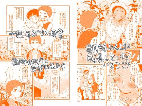 【筋肉】田舎のいとこがエロかわいい-みちしるべ|d_735823